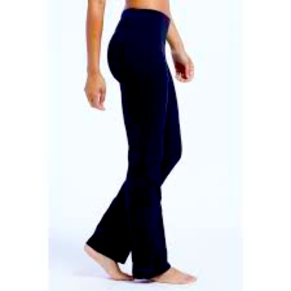 Marika Magic Heather Gray Tummy Control modified Boot Cut Yoga Athleisure Pants